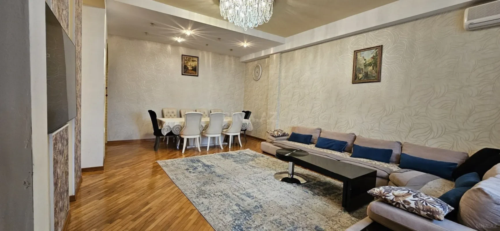Satılır 4 otaqlı mənzil 169 m²
