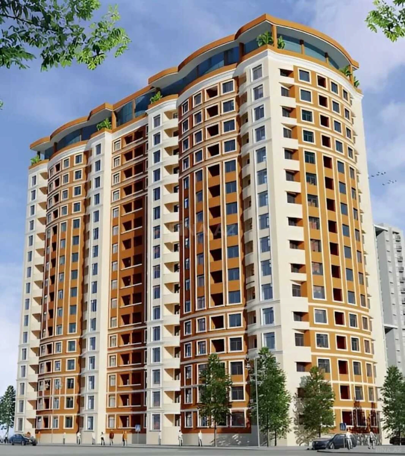 Satılır 3 otaqlı mənzil 102 m²