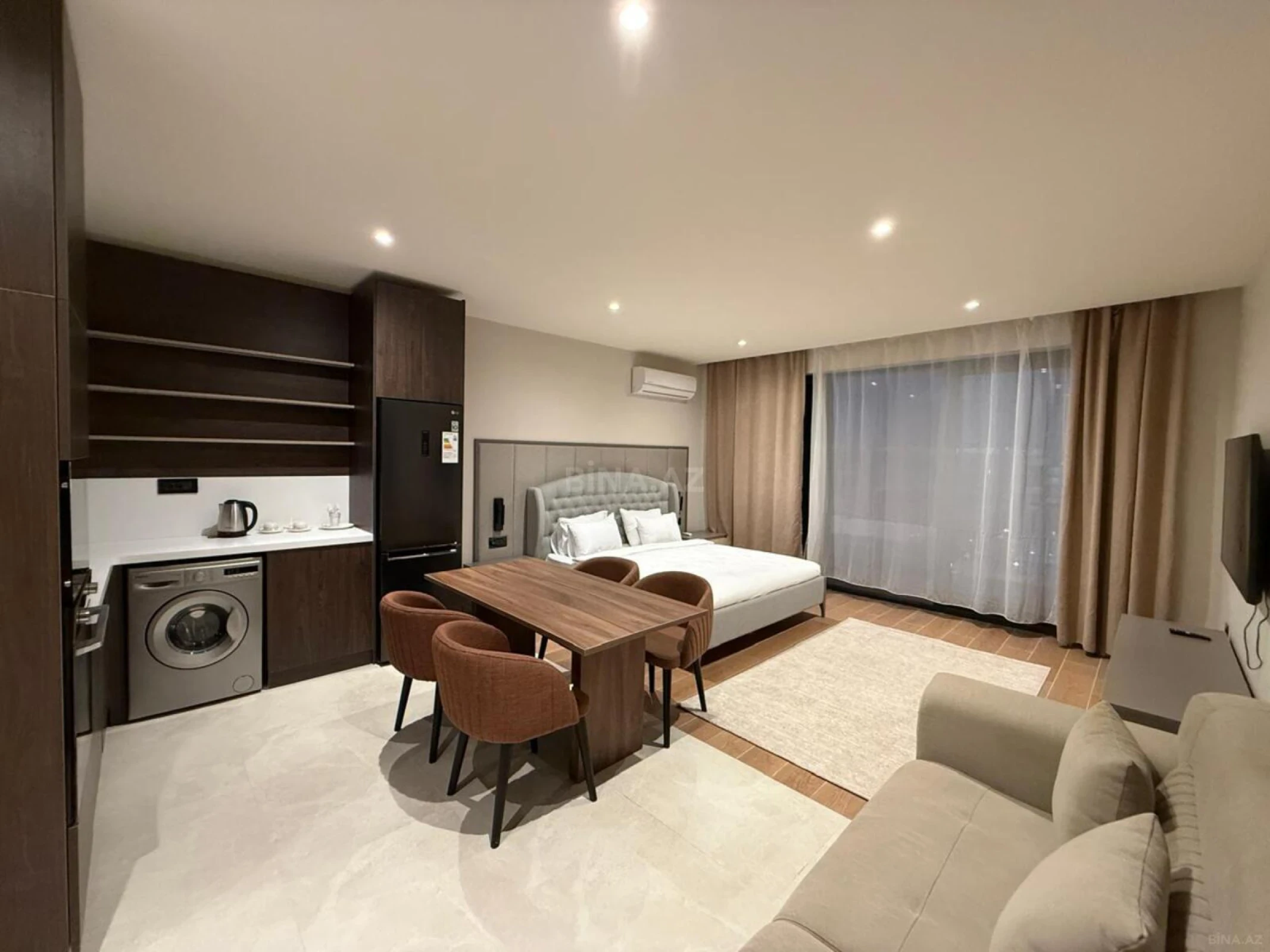 Satılır 1 otaqlı mənzil 59.6 m²