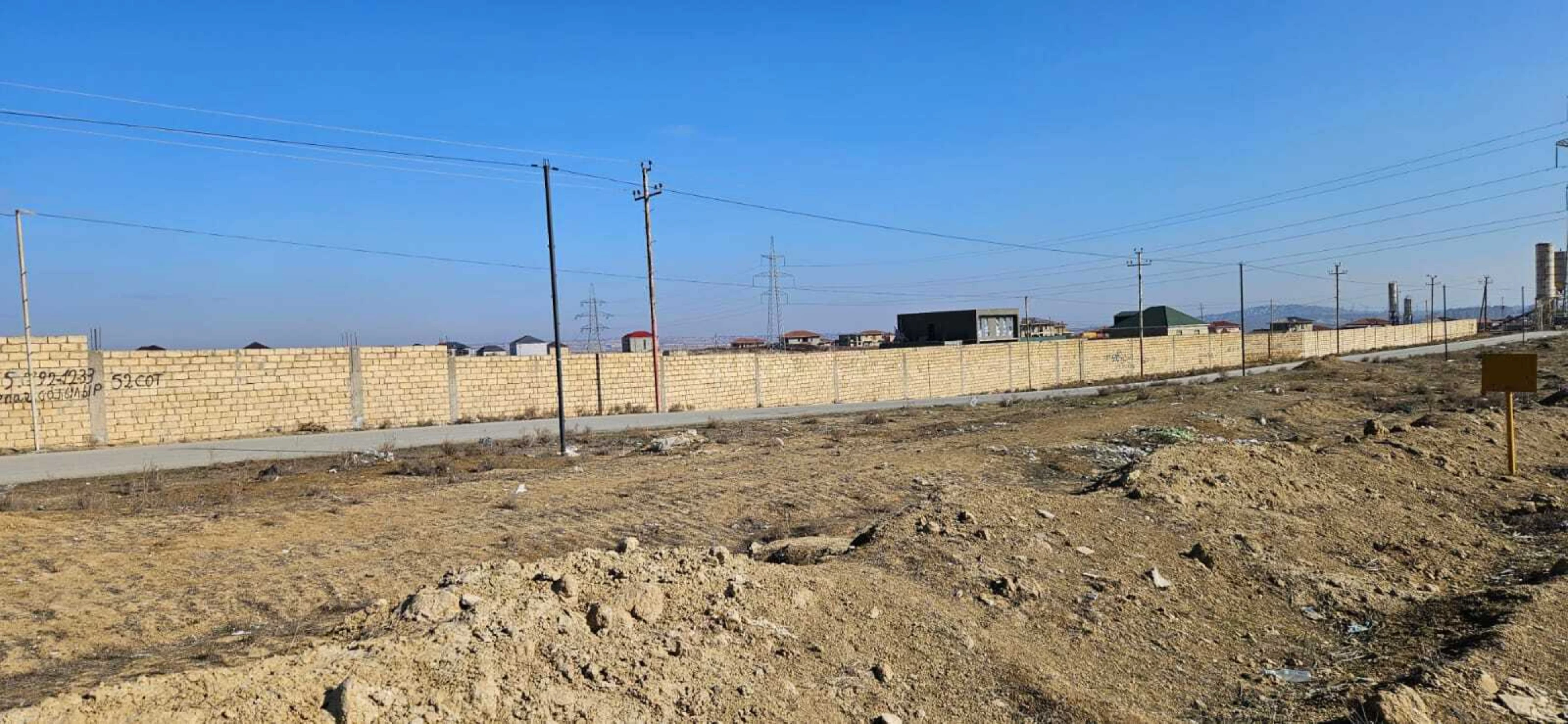 Satılır torpaq sahəsi 52 m²