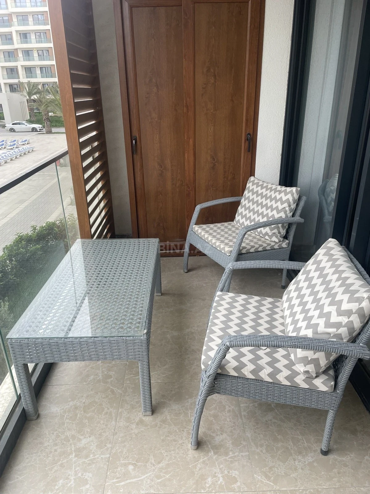 Kirayə verilir 1 otaqlı mənzil 57 m²