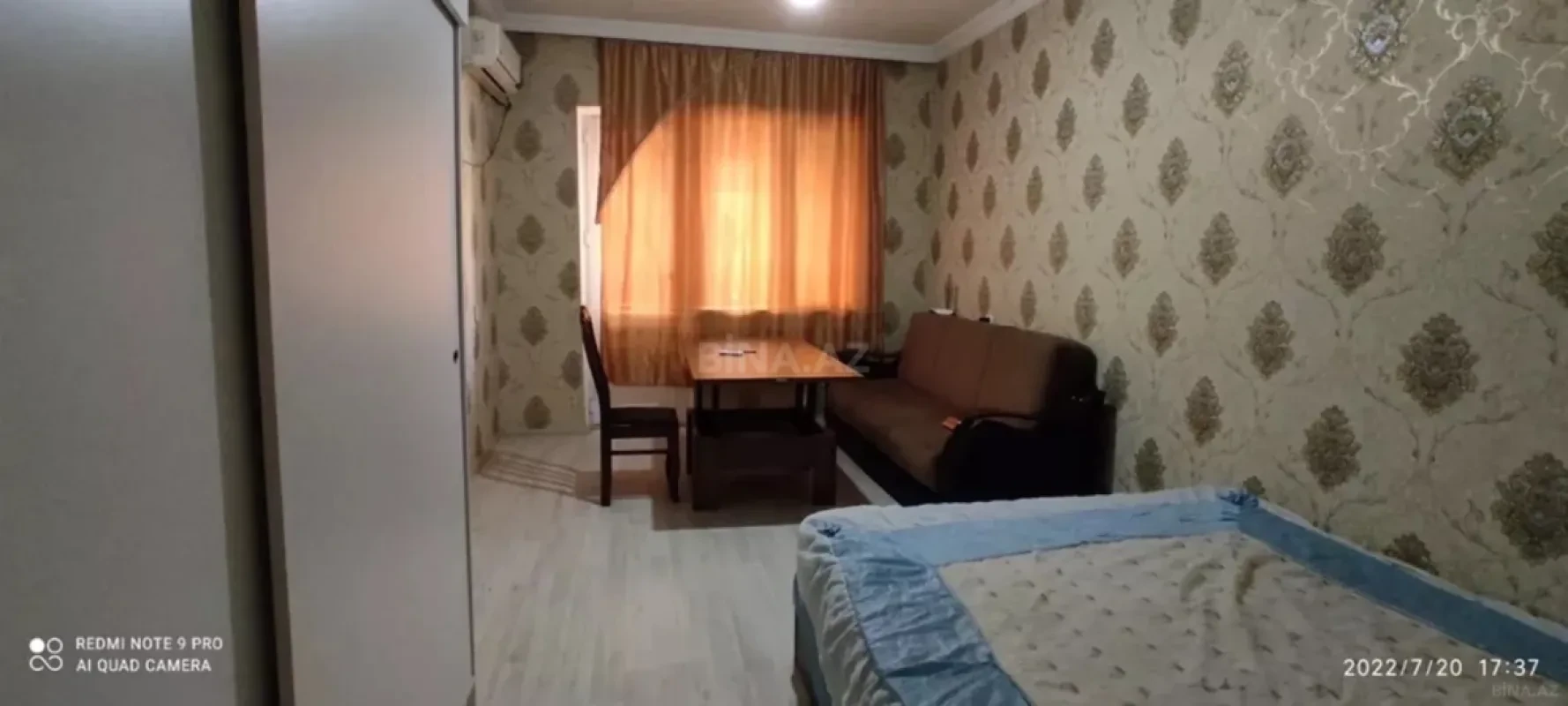 Kirayə verilir 1 otaqlı mənzil 25 m²