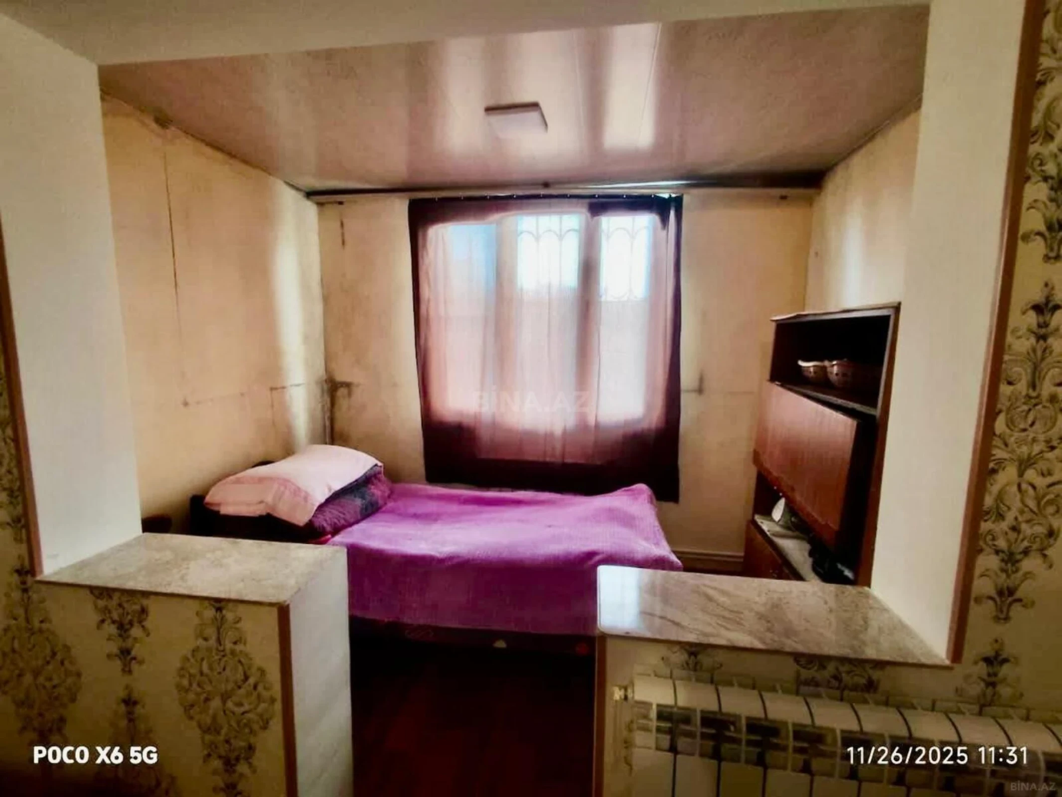 Kirayə verilir 1 otaqlı mənzil 40 m²