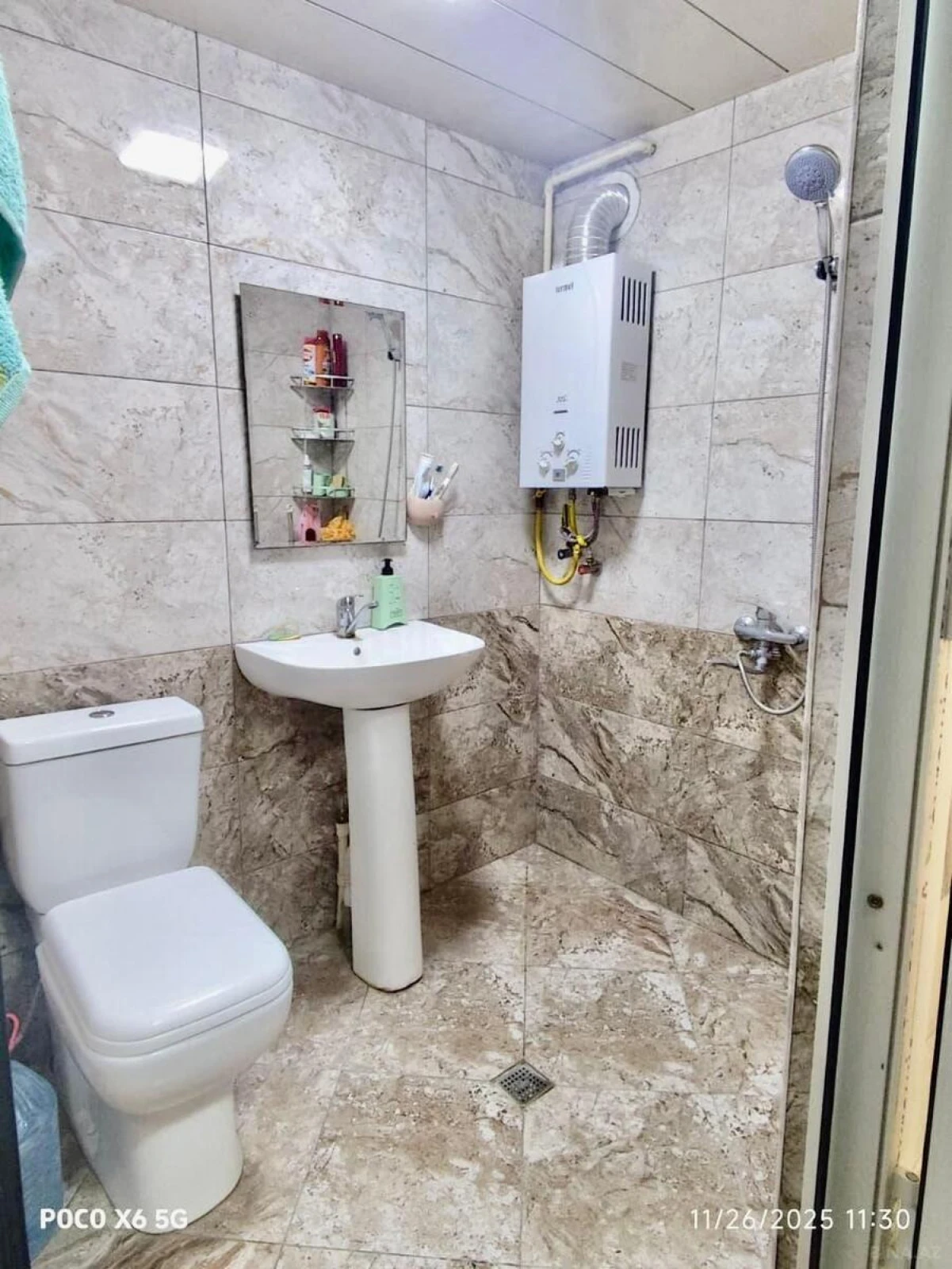 Kirayə verilir 1 otaqlı mənzil 40 m²