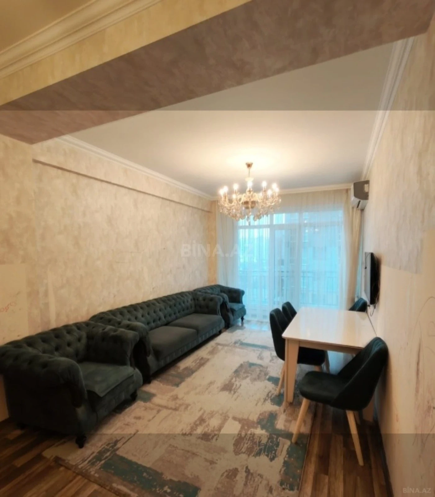 Satılır 2 otaqlı mənzil 76 m²