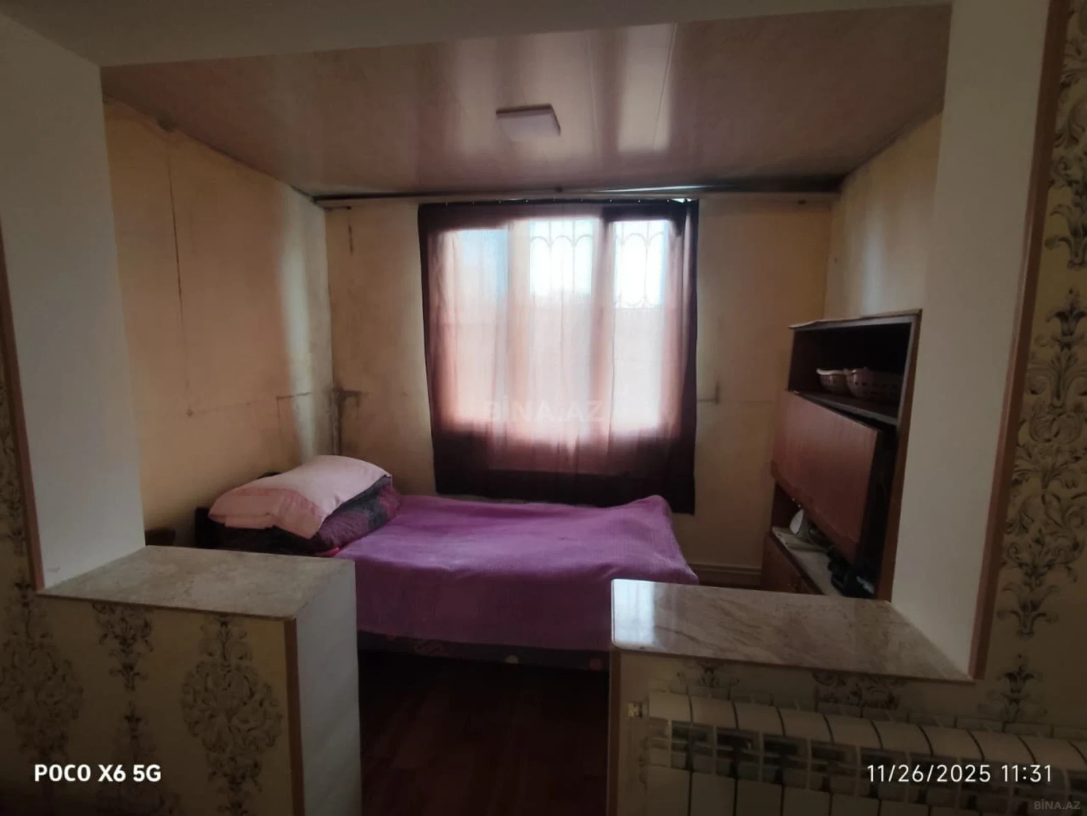 Kirayə verilir 2 otaqlı mənzil 45 m²