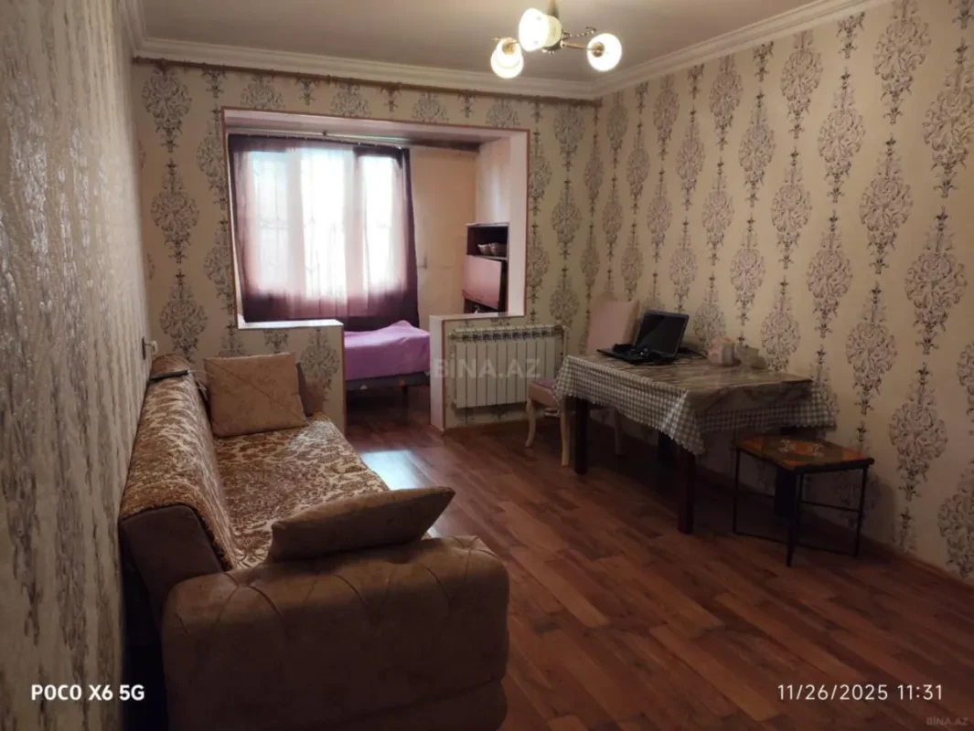Kirayə verilir 2 otaqlı mənzil 45 m²