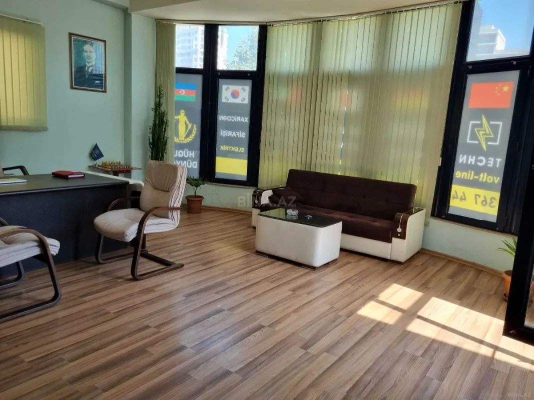 Kirayə verilir 2 otaqlı ofis 40 m²