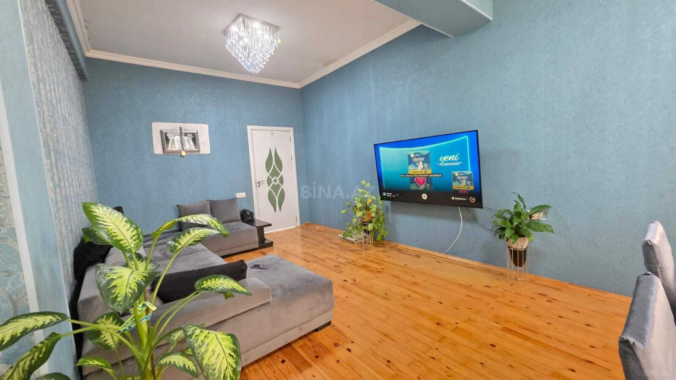 Satılır 2 otaqlı mənzil 65 m²