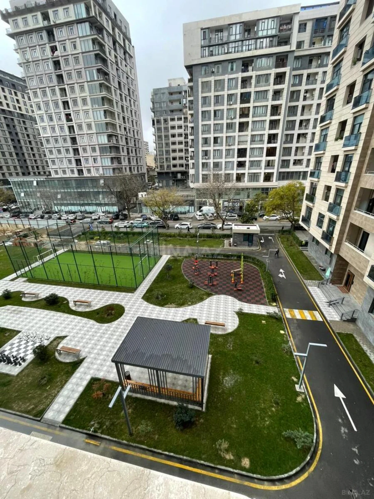 Kirayə verilir 1 otaqlı mənzil 55 m²
