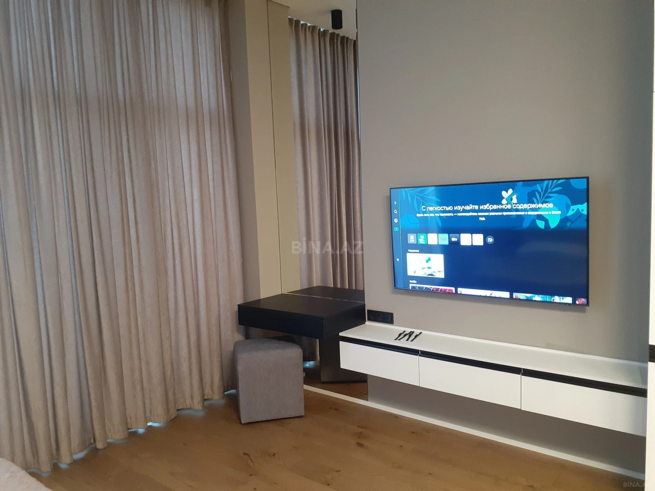 Kirayə verilir 1 otaqlı mənzil 52 m²
