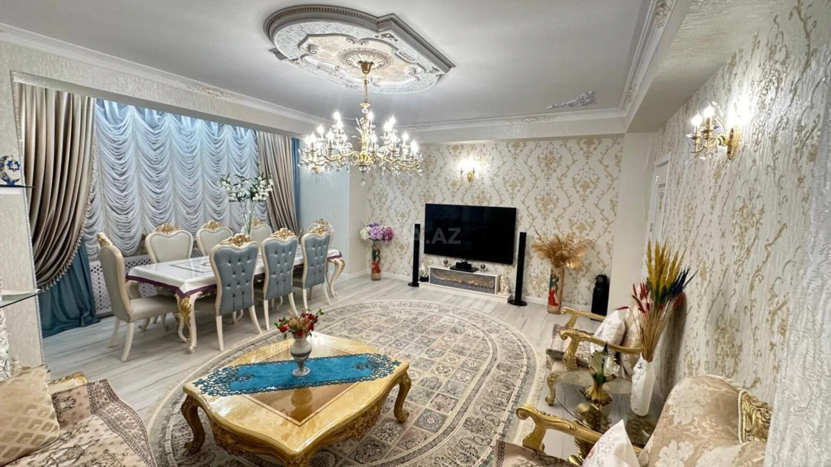 Satılır 4 otaqlı mənzil 148 m²