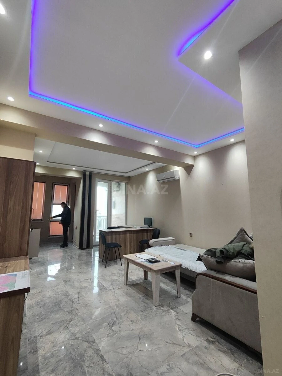 Satılır 1 otaqlı mənzil 44 m²