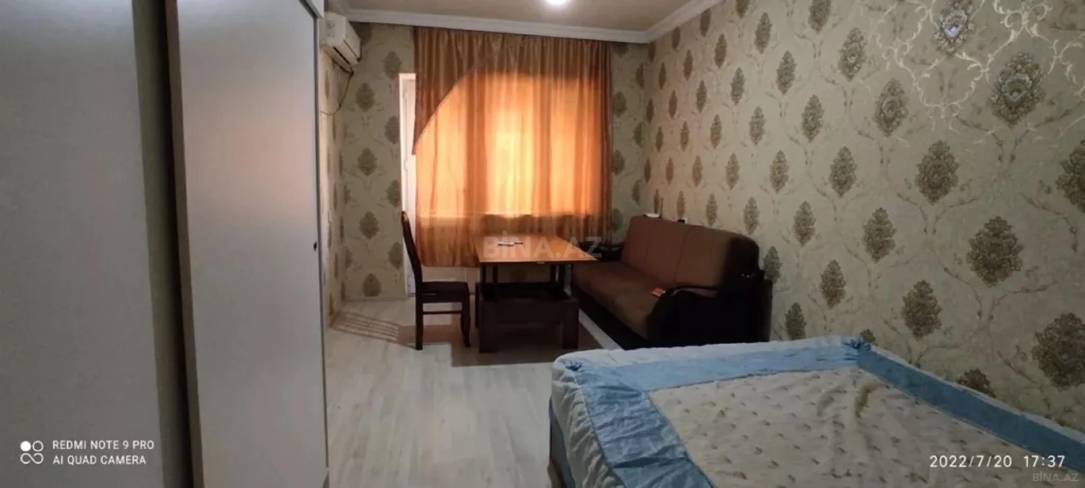 Kirayə verilir 1 otaqlı mənzil 25 m²
