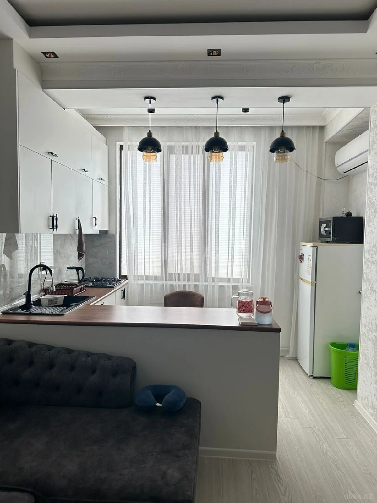 Satılır 2 otaqlı mənzil 55.8 m²