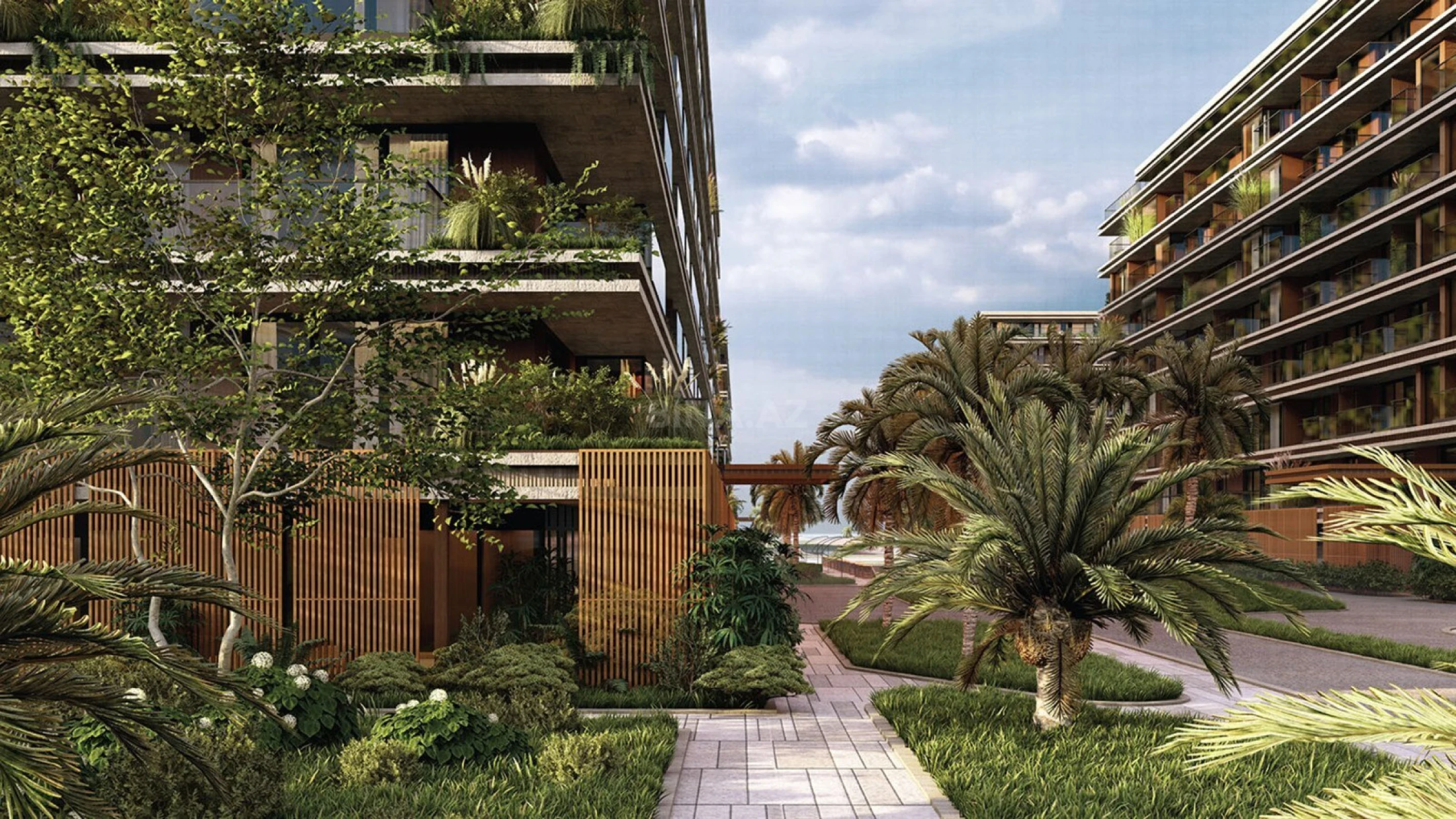 Satılır 1 otaqlı mənzil 58 m²
