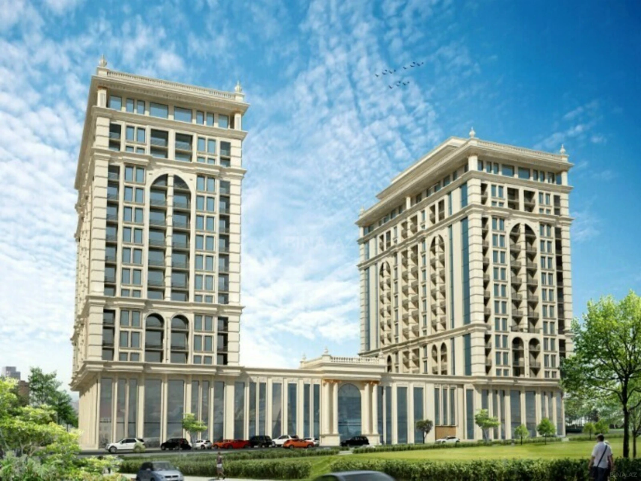 Satılır 2 otaqlı mənzil 102 m²