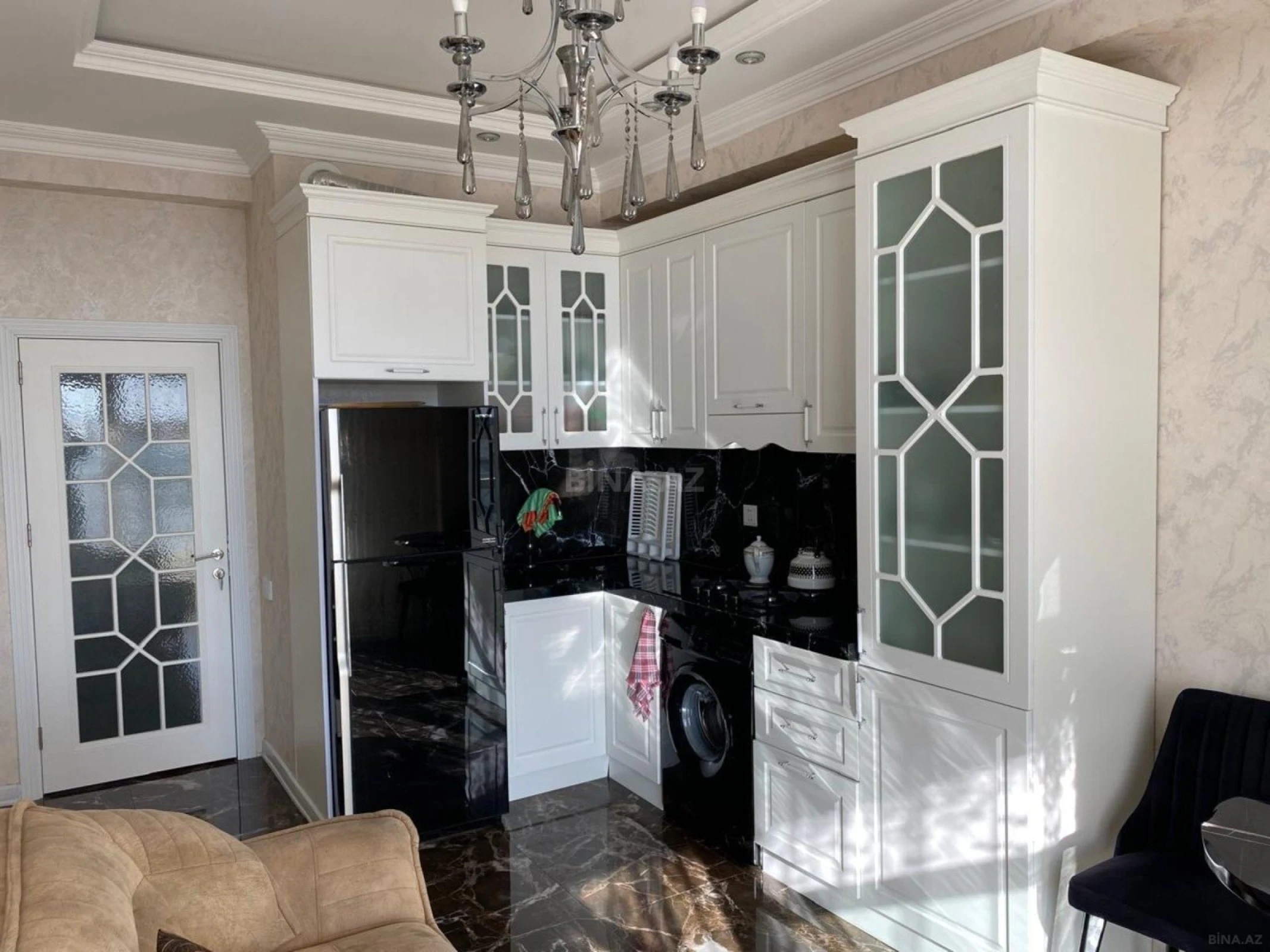 Satılır 1 otaqlı mənzil 56 m²