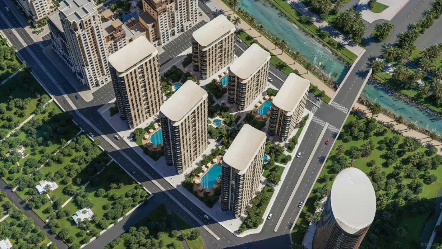 Satılır 2 otaqlı mənzil 61.2 m²
