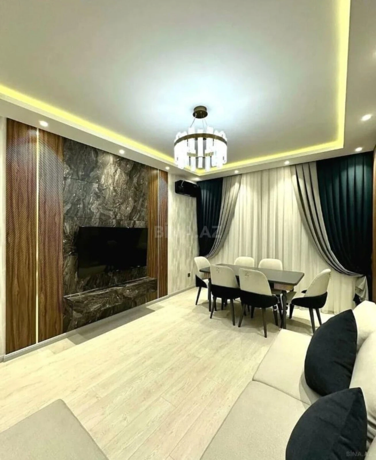 Satılır 2 otaqlı mənzil 55 m²