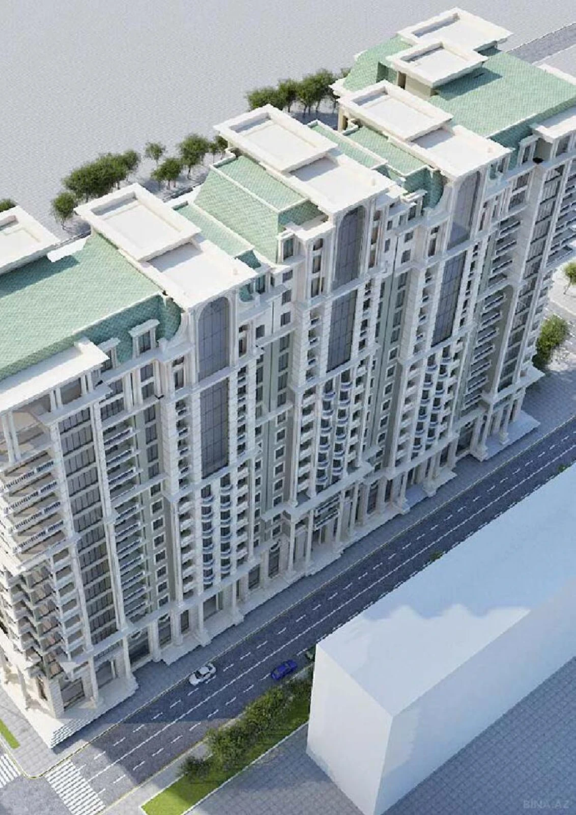 Satılır 3 otaqlı mənzil 146 m²