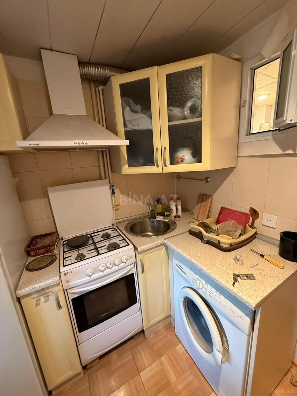 Kirayə verilir 1 otaqlı mənzil 35 m²