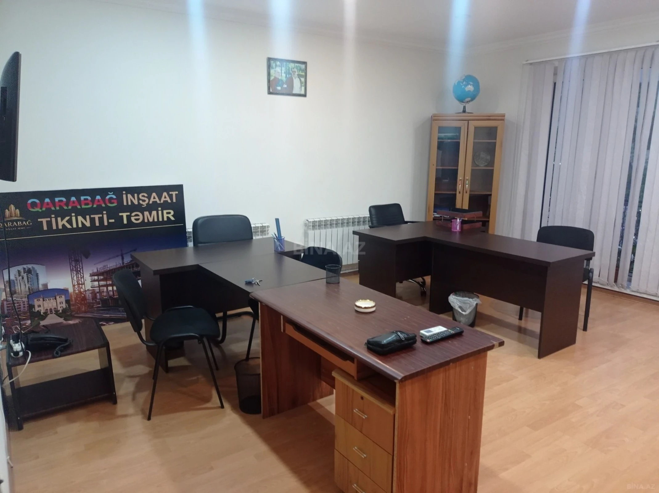 Kirayə verilir 2 otaqlı ofis 80 m²