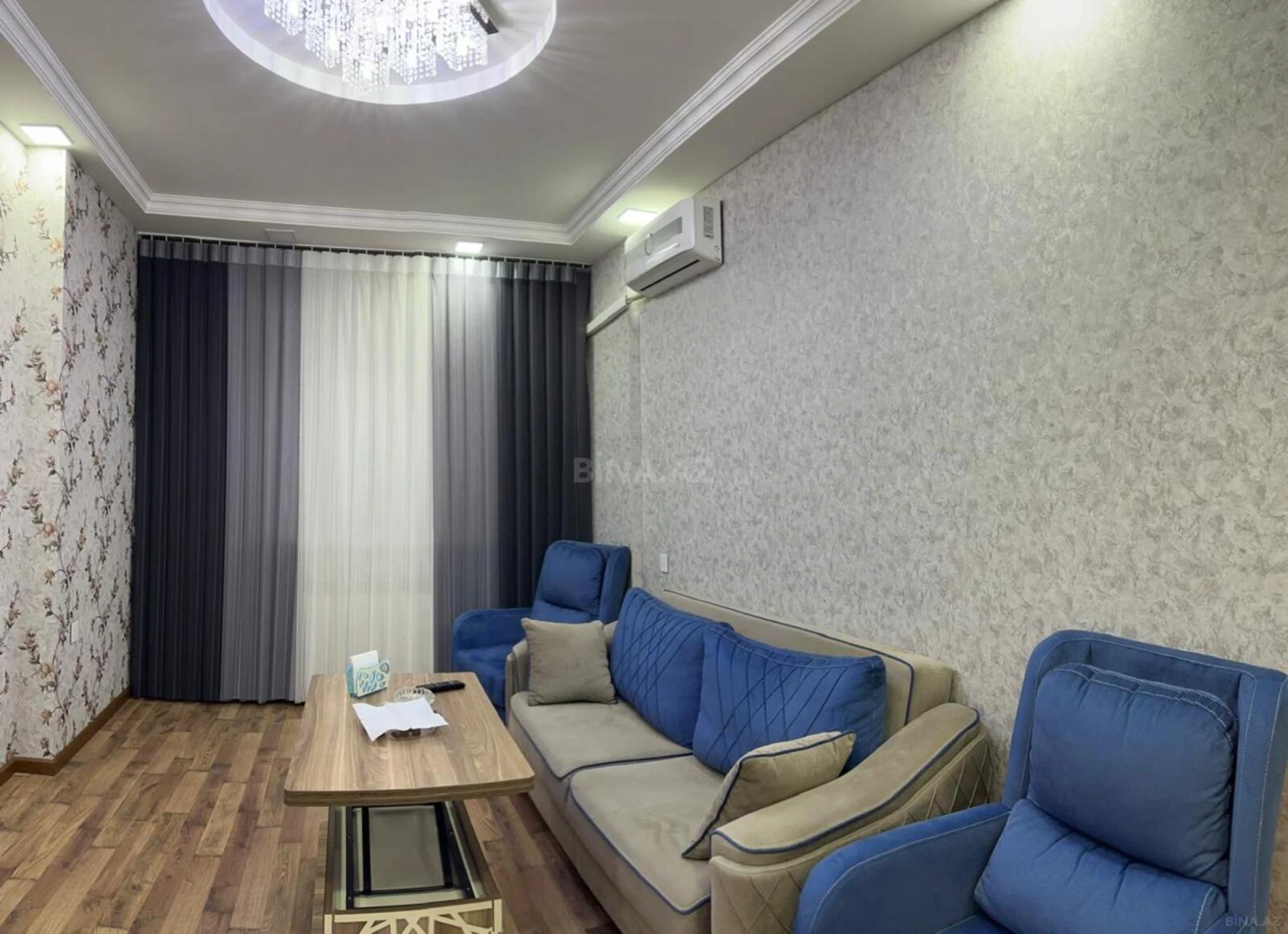 Kirayə verilir 2 otaqlı mənzil 62 m²