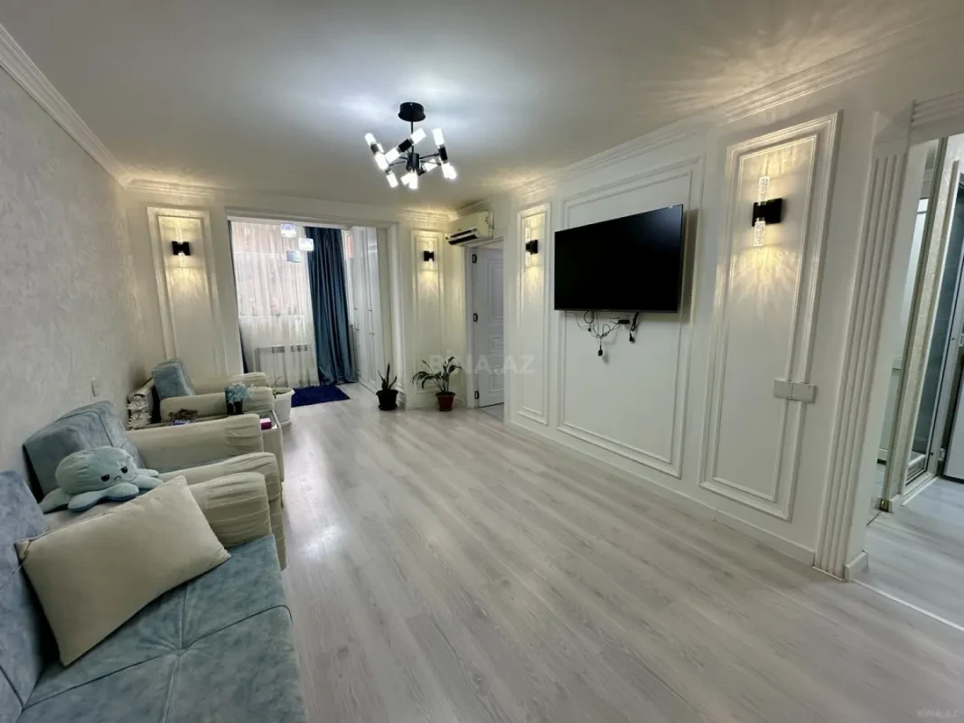 Satılır 2 otaqlı mənzil 43.6 m²