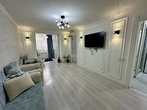 Satılır 2 otaqlı mənzil 43.6 m²