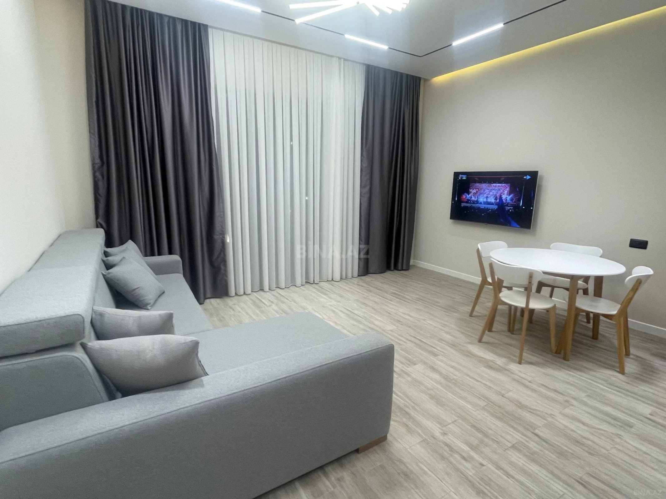Kirayə verilir 1 otaqlı mənzil 57 m²