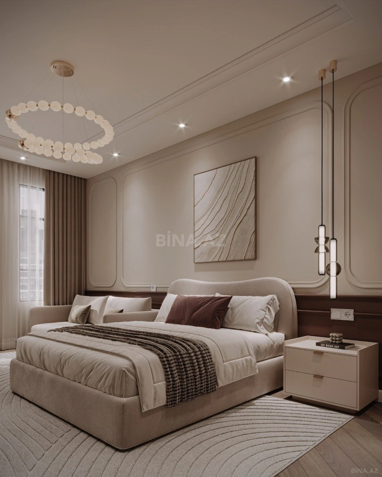 Satılır 3 otaqlı mənzil 125 m²