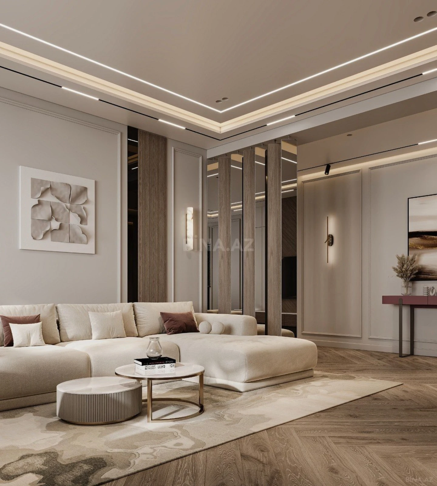 Satılır 3 otaqlı mənzil 125 m²