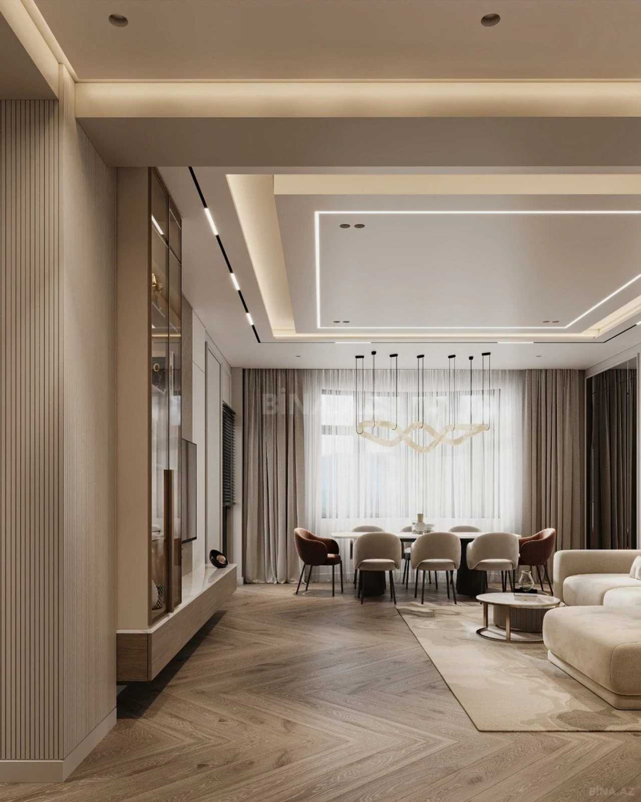 Satılır 3 otaqlı mənzil 125 m²