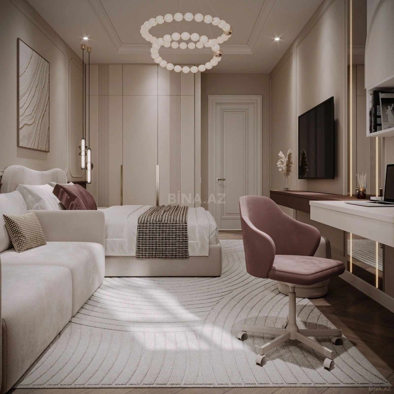 Satılır 3 otaqlı mənzil 125 m²