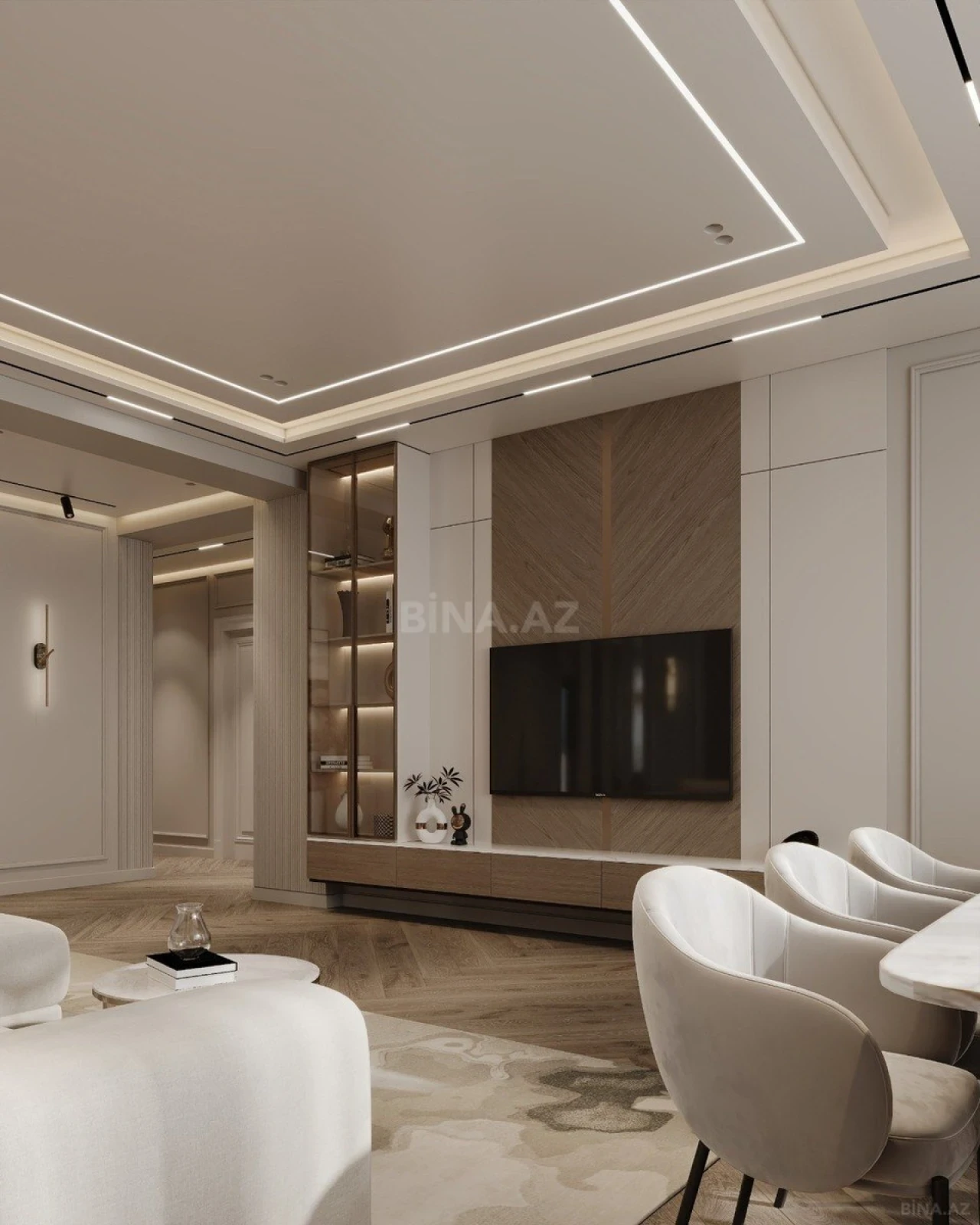 Satılır 3 otaqlı mənzil 125 m²