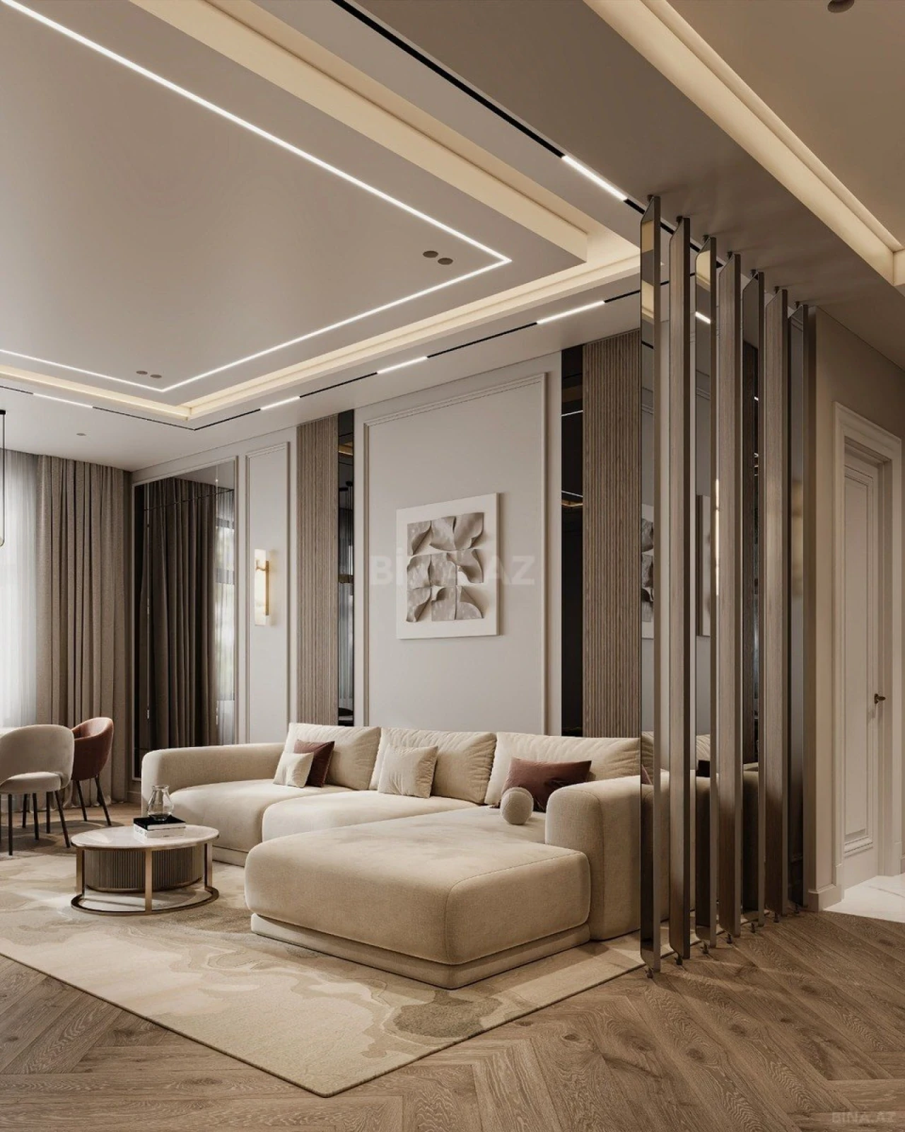 Satılır 3 otaqlı mənzil 125 m²