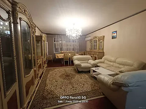 Kirayə verilir 3 otaqlı mənzil 120 m²