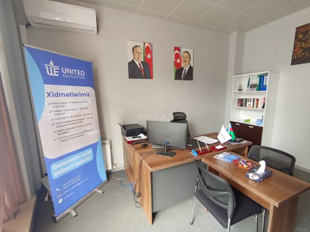 Kirayə verilir 2 otaqlı ofis 60 m²