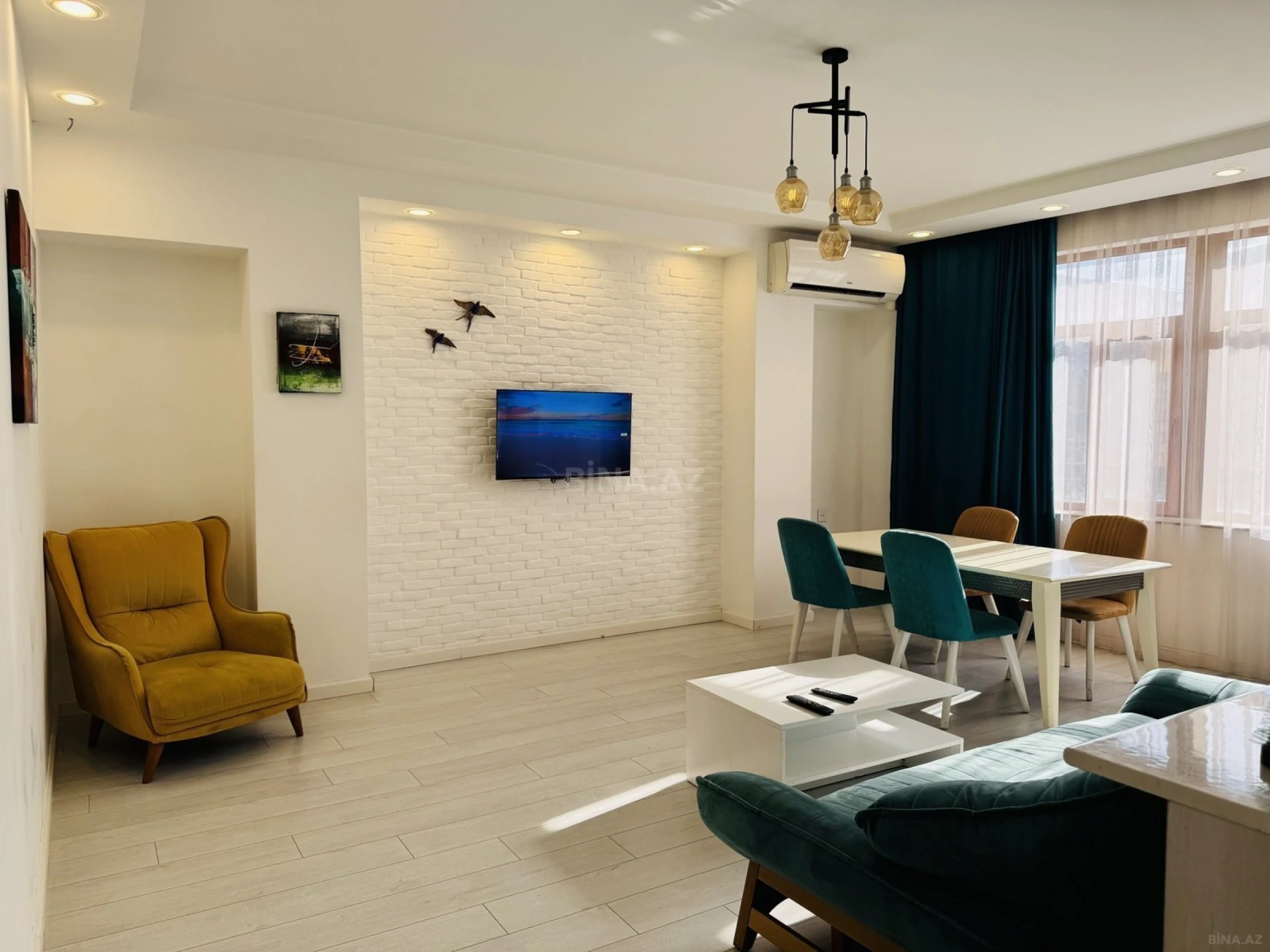 Kirayə verilir 3 otaqlı mənzil 100 m²