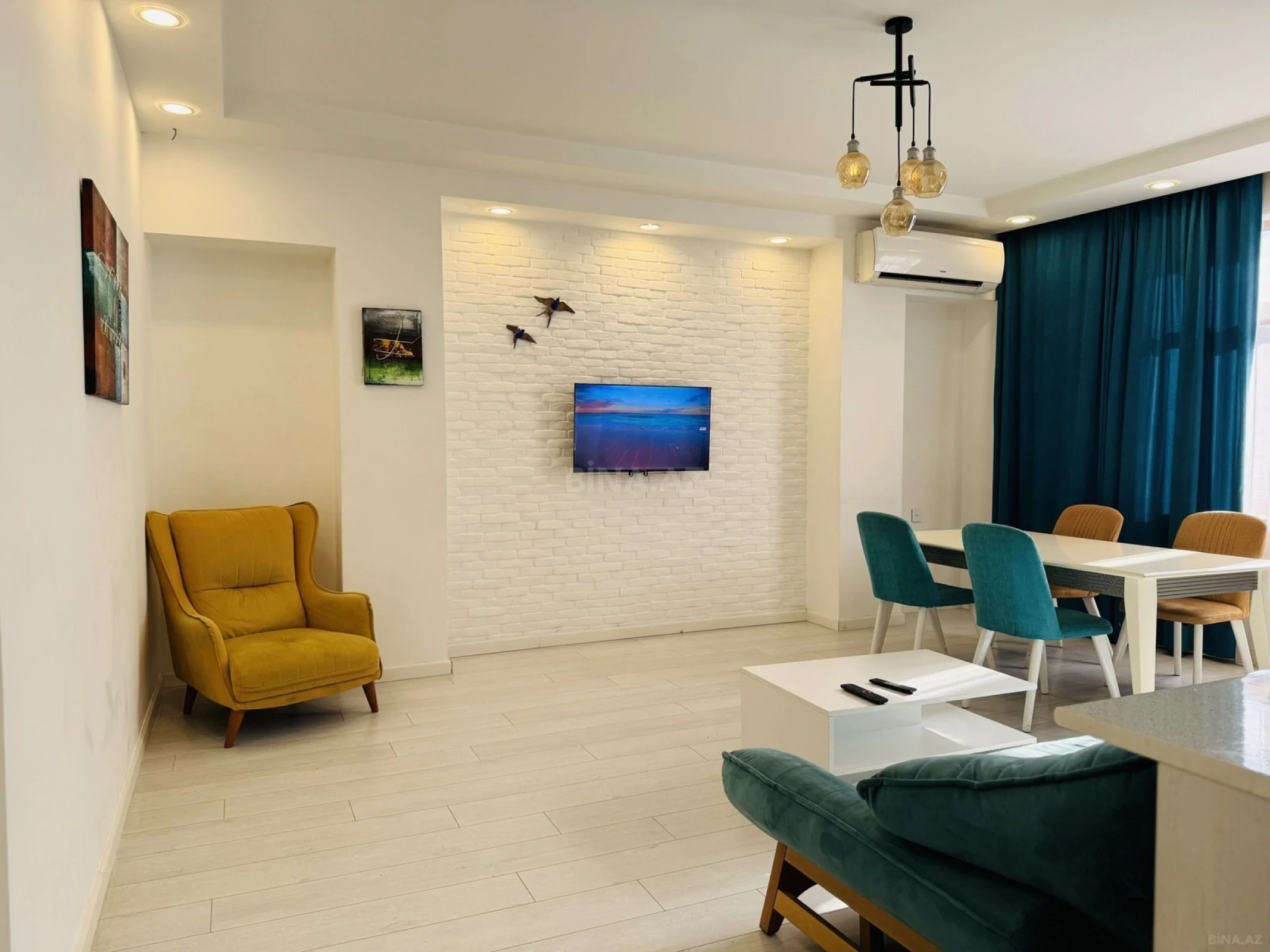 Kirayə verilir 3 otaqlı mənzil 100 m²