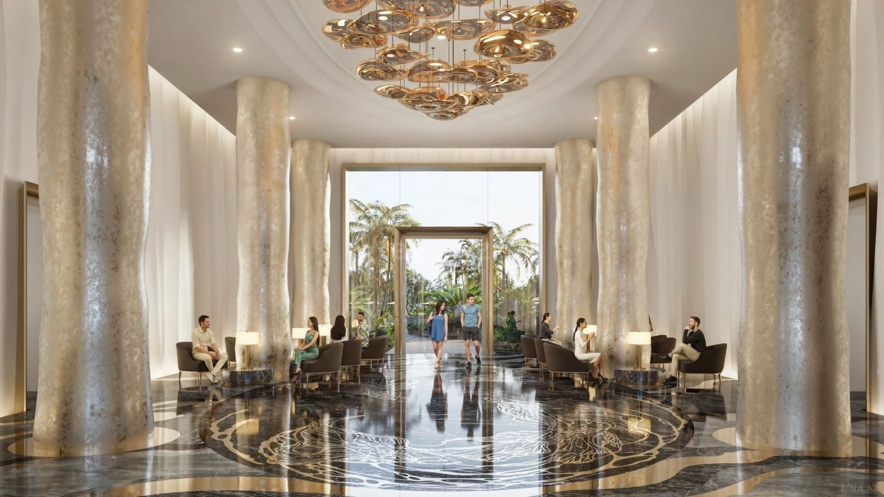 Satılır 1 otaqlı mənzil 58.2 m²