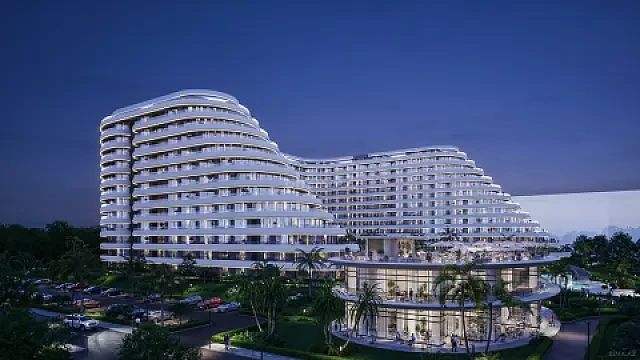 Satılır 1 otaqlı mənzil 43.7 m²