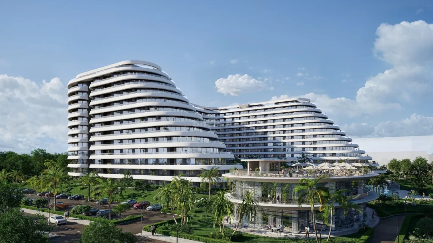 Satılır 1 otaqlı mənzil 43.7 m²