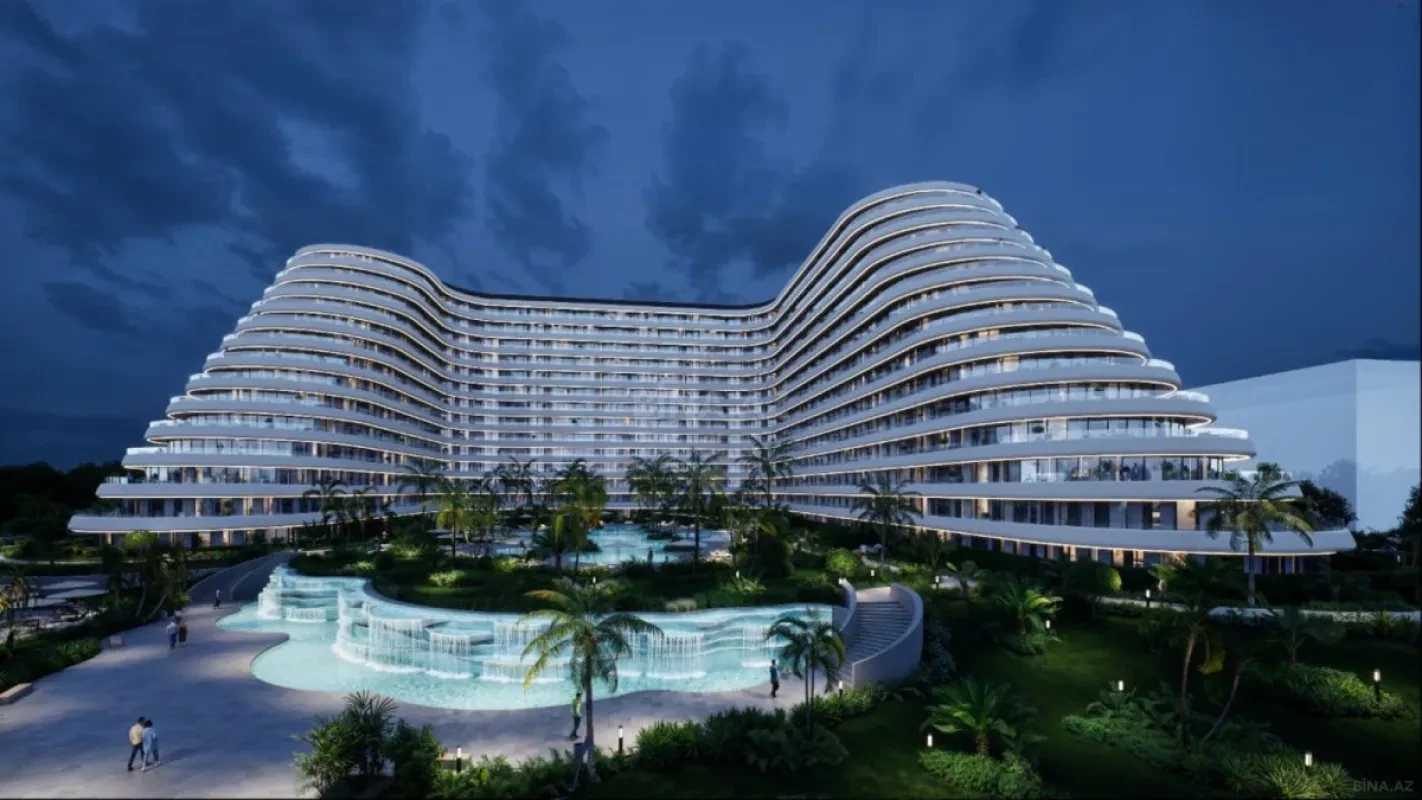 Satılır 1 otaqlı mənzil 58.9 m²