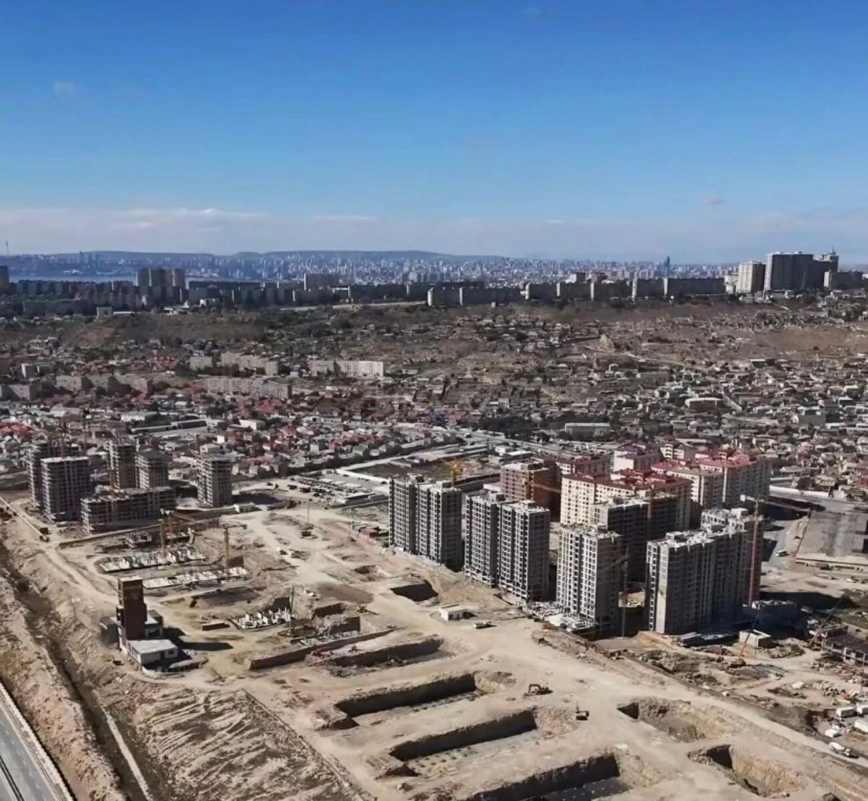 Satılır 1 otaqlı mənzil 44 m²