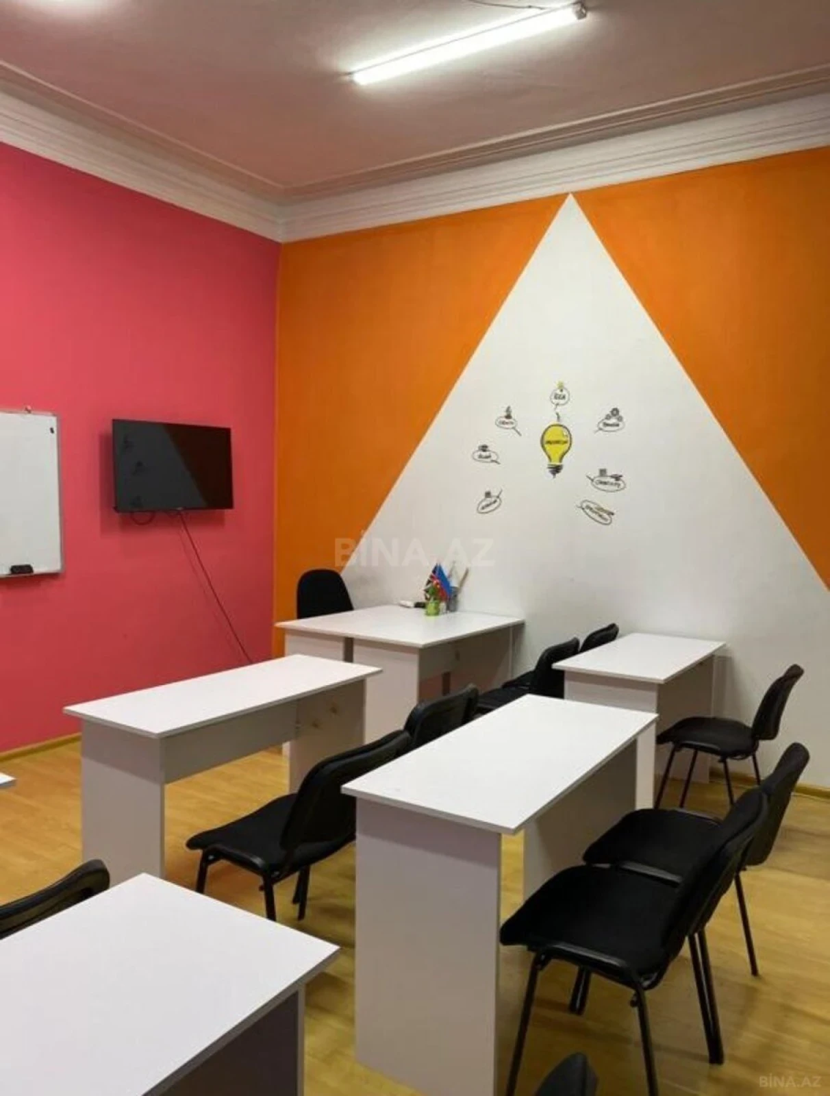 Kirayə verilir 1 otaqlı ofis 33 m²