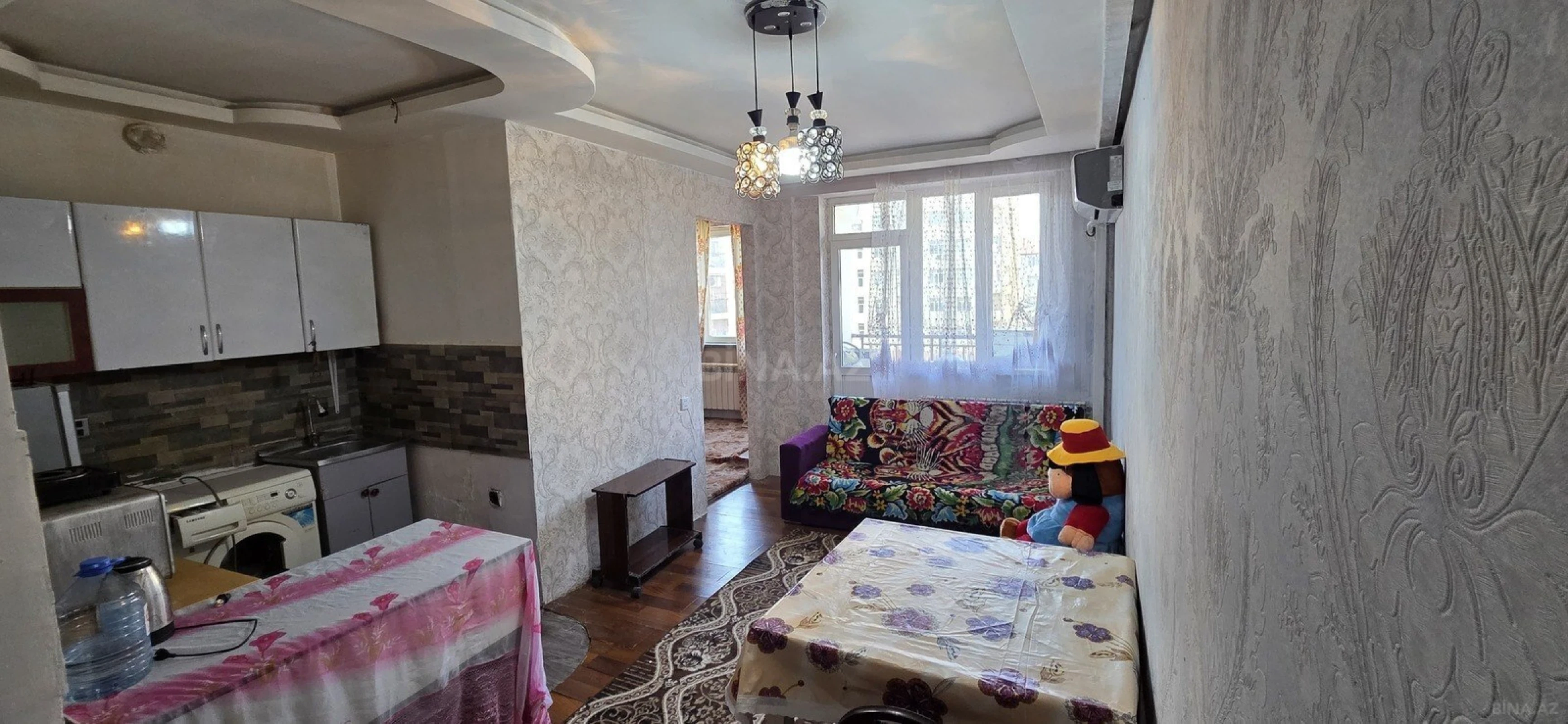 Satılır 2 otaqlı mənzil 52 m²