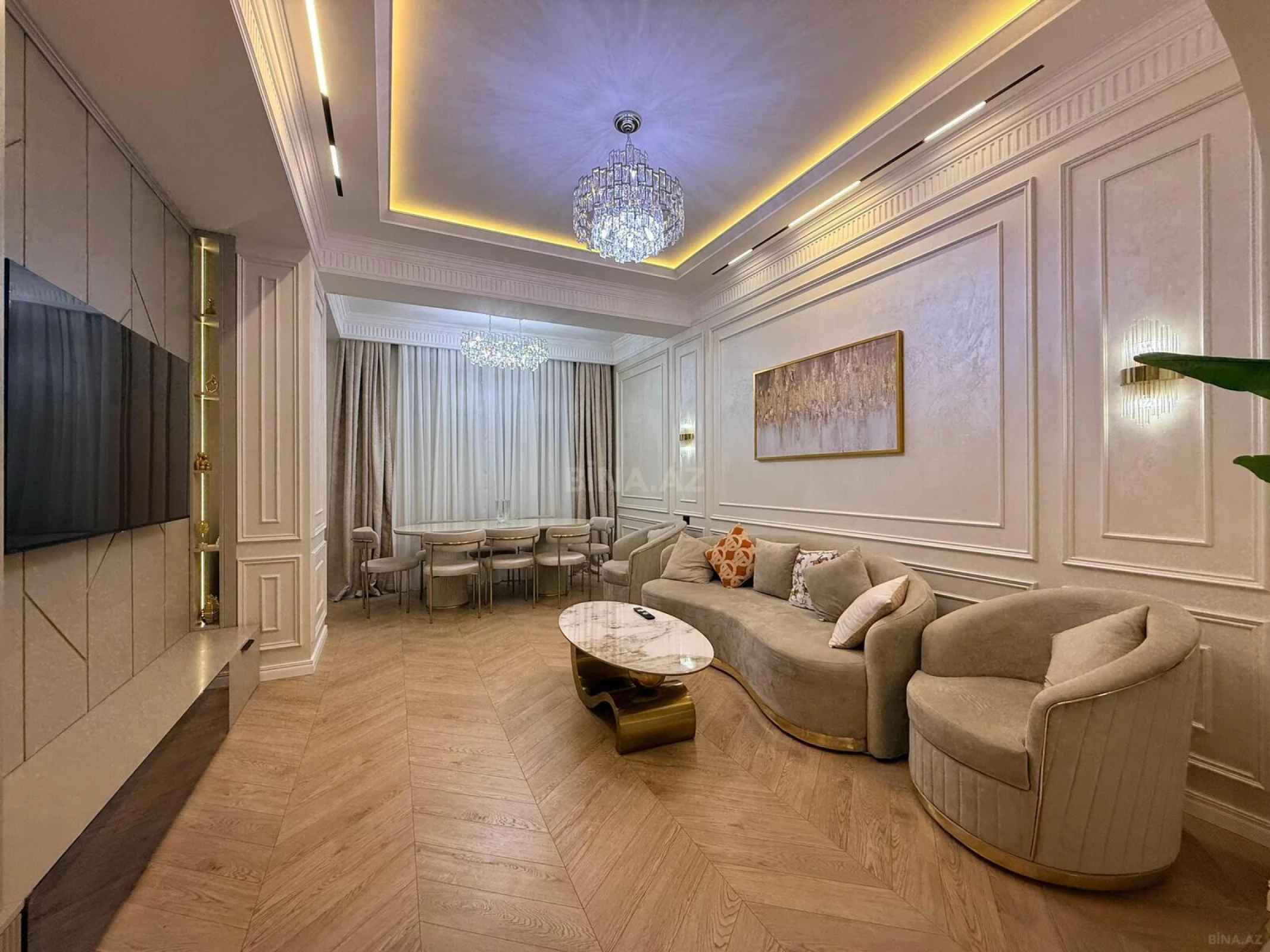 Satılır 4 otaqlı mənzil 125 m²