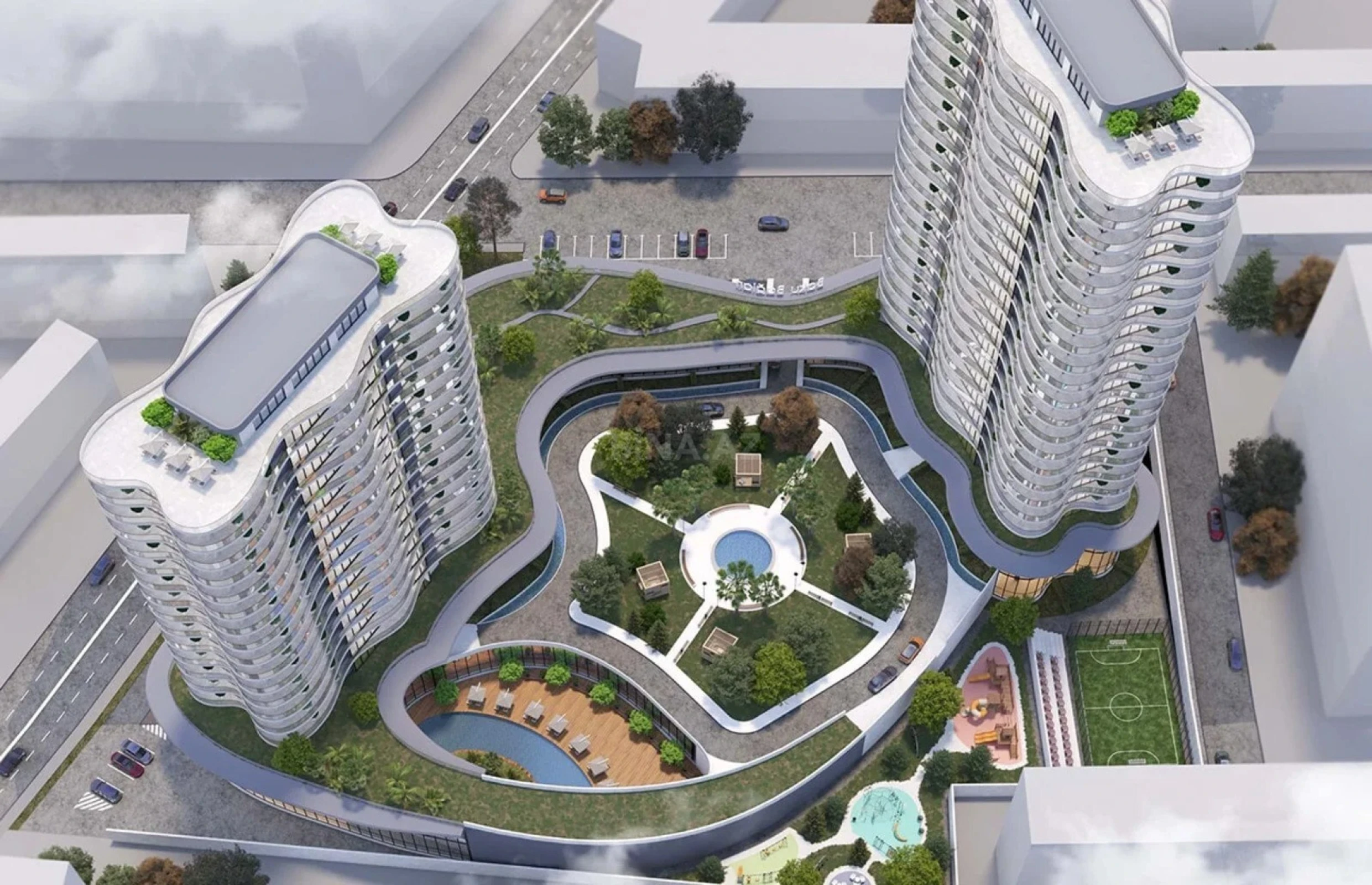 Satılır 2 otaqlı mənzil 78.2 m²